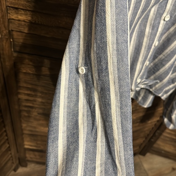 Cloth and stone tie blouse L NWOT - Picture 5 of 5